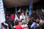 Guadalupe Cuautle realiza su sexto cierre de campaña en Concepción La Cruz