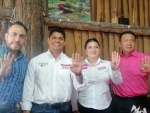 Omar Muñoz celebra declinación de Daniela Cotzomi de Fuerza por México en Cuautlancingo