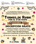 Este domingo habrá torneo de Rubik en Tlaxcala capital