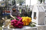Despliegan operativo de seguridad en panteones de Puebla durante el Día de la Madre