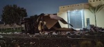 Tren arrolla tráiler en Vías de Mena sobre la Apizaco-Tlaxco y deja daños materiales