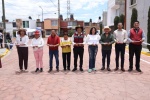 Omar Muñoz cumple su palabra de mejorar las vialidades de Cuautlancingo 