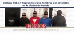 Detención en Puebla tras denuncia de comerciante