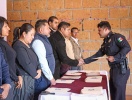 Consolidan profesionalización policial en Cuautlancingo 