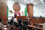Foto: Cortesía Diputados del Congreso de Tlaxcala durante sesión extraordinaria.