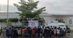 Foto: Cortesía Fuerzas federales durante operativo de seguridad en Mazatlán.