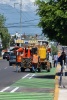 Foto: Cortesía Avanza construcción de ciclovía en Reforma; automovilistas ocupan espacio en obras