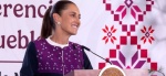 Claudia Sheinbaum durante conferencia sobre seguridad en México