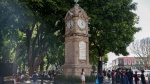 Foto: Cortesía El reloj "El Gallito" requiere reparación; Ayuntamiento señala a Convenciones y Parques como responsable