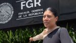 Foto: Cortesía Madre de Dafne Zapata pide justicia ante la FGR.