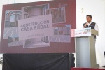Omar Muñoz inicia construcción de nueva Casa Ejidal