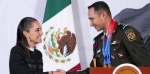 Foto: Cortesía Claudia Sheinbaum junto a deportistas mexicanos