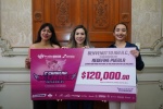 Foto: Cortesía Donativos de Carrera Mujeres Imparables beneficiarán a cuatro organizaciones en Puebla