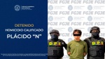 Foto: Cortesía Policía de Investigación realiza una detención en Tlaxcala