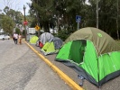 Foto: Cortesía Jóvenes acampan en Puebla previo al concierto de DJ Snake