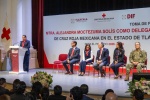 Foto: Cortesía ¿Nueva era en la Cruz Roja Tlaxcala? Alejandra Moctezuma Solís asume la delegación estatal