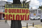 Foto: Cortesía Vecinos de San Manuel vuelven a rechazar ciclovía en Circunvalación