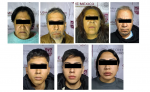Policías durante operativo de seguridad en Coyoacán.