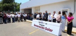 Foto: Cortesía Paneles solares instalados en oficinas de la SEP Puebla.