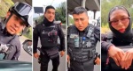 Foto: Cortesía Policías municipales de Tlalnepantla durante una revisión a un conductor.