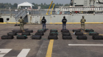 Foto: Cortesía Marina asegura cocaína en costas de Michoacán.