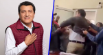 Pobladores de La Flor irrumpieron en la Presidencia .