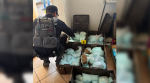 Foto: Cortesía Autoridades aseguran fentanilo durante operativo en Mexicali.