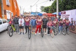 Omar Muñoz impulsa deporte y convivencia familiar con Rodada Eco-Urbana