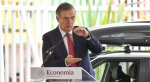 Foto: Cortesía Marcelo Ebrard durante una declaración sobre las negociaciones comerciales con Estados Unidos