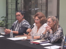 Foto: Cortesía Especialistas presentan libro sobre violencia digital y política de género.