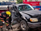 Por: Lula Pineda Accidente entre camioneta y tráiler deja dos personas lesionadas en la México-Puebla