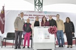 Foto: Cortesía Familias reciben lavadoras gratuitas en Tlaxcala.