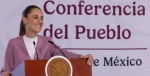 Foto: Cortesía Claudia Sheinbaum durante una conferencia matutina