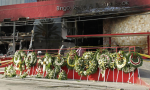 Memorial de las víctimas de la masacre del Casino Royale en Monterrey.