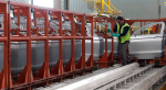 Foto: Cortesía Planta de Volkswagen en Puebla durante actividades de producción.