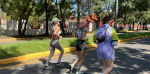 Foto: Cortesía Familias y corredores participan en Muévete Tlaxcala.