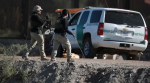 Drones militares cerca de la frontera entre México y Estados Unidos.