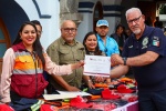 Tonantzin Fernández dignifica y reconoce la labor del cuerpo de Bomberos de San Pedro Cholula