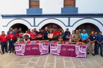 Tonantzin Fernández dignifica y reconoce la labor del cuerpo de Bomberos de San Pedro Cholula