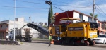 Foto: Cortesía Trabajos de pavimentación en una avenida del sur de Puebla.