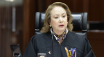 Yasmín Esquivel durante una sesión de la Suprema Corte de Justicia de la Nación.