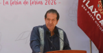 Foto: Cortesía Fabricio Mena durante una entrevista con medios de comunicación.