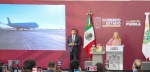 Foto: Cortesía Aeropuerto Internacional de Puebla con aviones en plataforma.