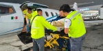 Foto: Cortesía Ambulancia de SUMA durante traslado médico en Puebla.