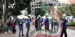 Centro Histórico de Puebla comienza a vestirse de verde, blanco y rojo por las Fiestas Patrias