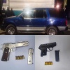 Foto: Cortesía Detienen a cinco hombres con armas de fuego en Granjas de San Isidro