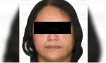 Foto: Cortesía FGR informa sobre la detención de Guadalupe N por presunto contrabando de combustible.