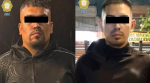 Policías durante la detención de un presunto líder criminal en Tláhuac.