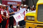 Comunicado oficial Con las Brigadas de la Transformación, Tonantzin Fernández fortalece el desarrollo de San Pedro Cholula