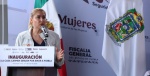 Autoridades inauguran la Casa Carmen Serdán en Xicotepec.